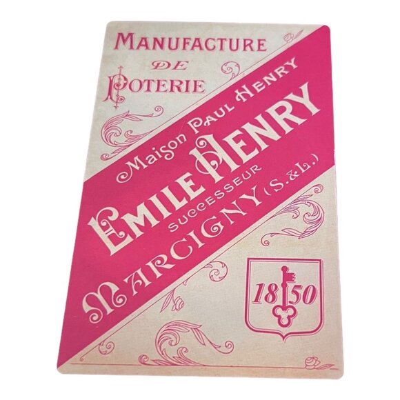 Emile Henry Ruffled Pie Dish Red Made France 10.5 X10.5 X 2.5 Williams Sonoma - Picture 2 of 7